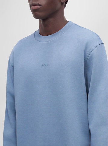 BOSS Sweatshirt 'WeSmall' in Blue