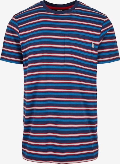 Urban Classics Bluser & t-shirts i blå / natblå / rød / hvid, Produktvisning