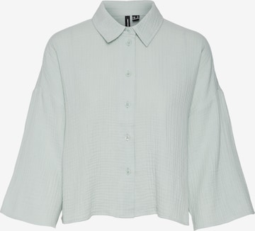 Camicia da donna 'VMNATALI' di VERO MODA in verde: frontale
