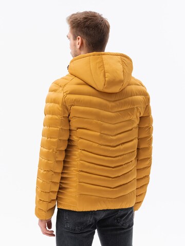 Ombre Between-season jacket 'C368' in Yellow