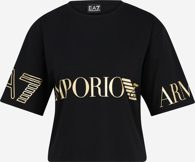 EA7 Emporio Armani Shirt in gold / schwarz, Produktansicht