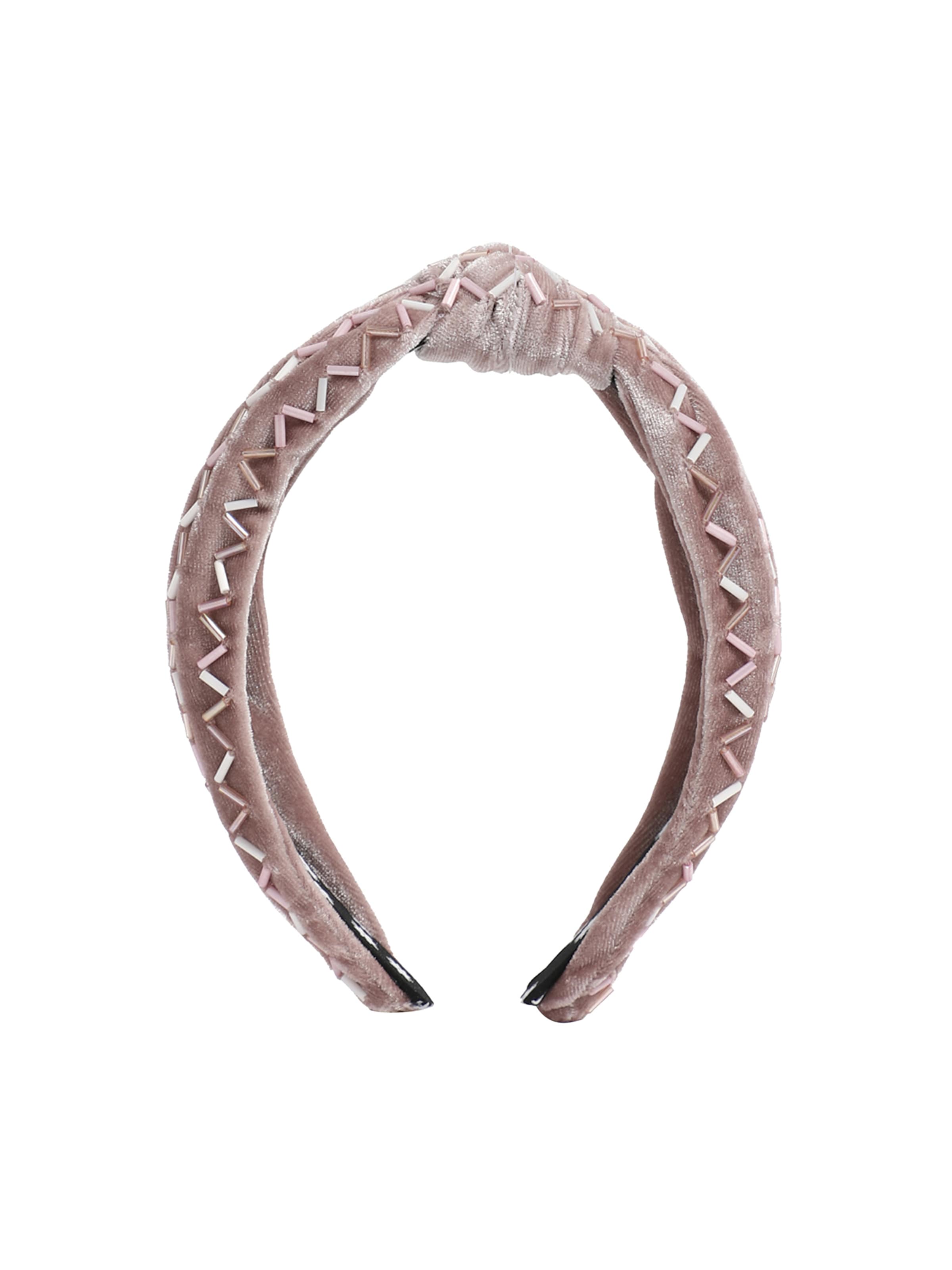 SOHI Biżuteria do włosów ' Sanita ' w kolorze różowy: przód