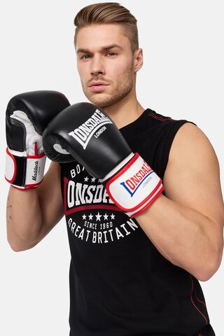 LONSDALE - Guantes deportivos 'Maddock' en negro