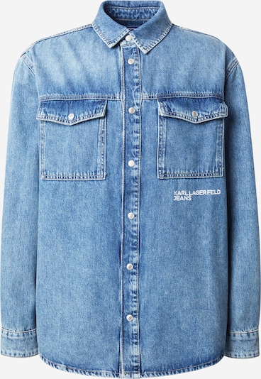 KARL LAGERFELD JEANS Paita värissä sininen denim, Tuotenäkymä