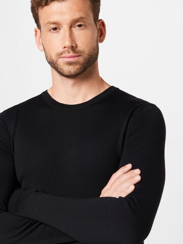 HUGO Pullover 'San Cedric' in Schwarz