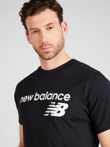 new balance - Camiseta en negro