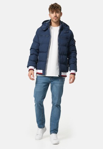 Veste d’hiver 'Marlon' INDICODE JEANS en bleu