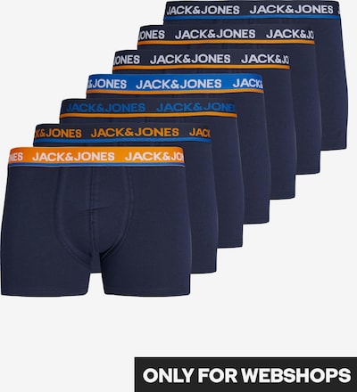 Boxeri JACK & JONES pe azuriu / albastru închis / portocaliu / alb, Vizualizare produs