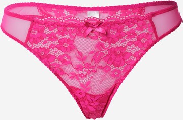 String di Lindex in rosa: frontale