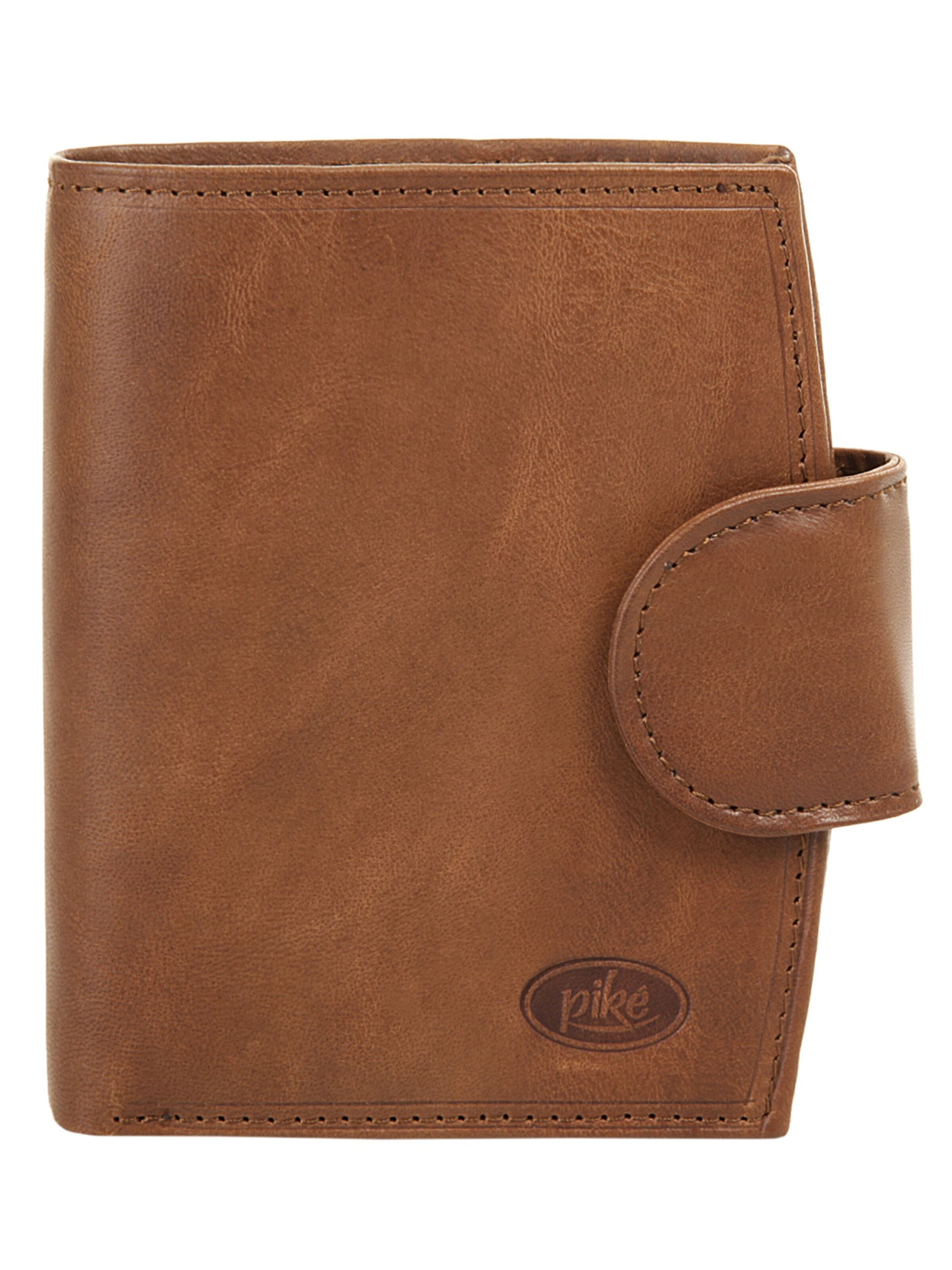 piké Wallet in Brown: front