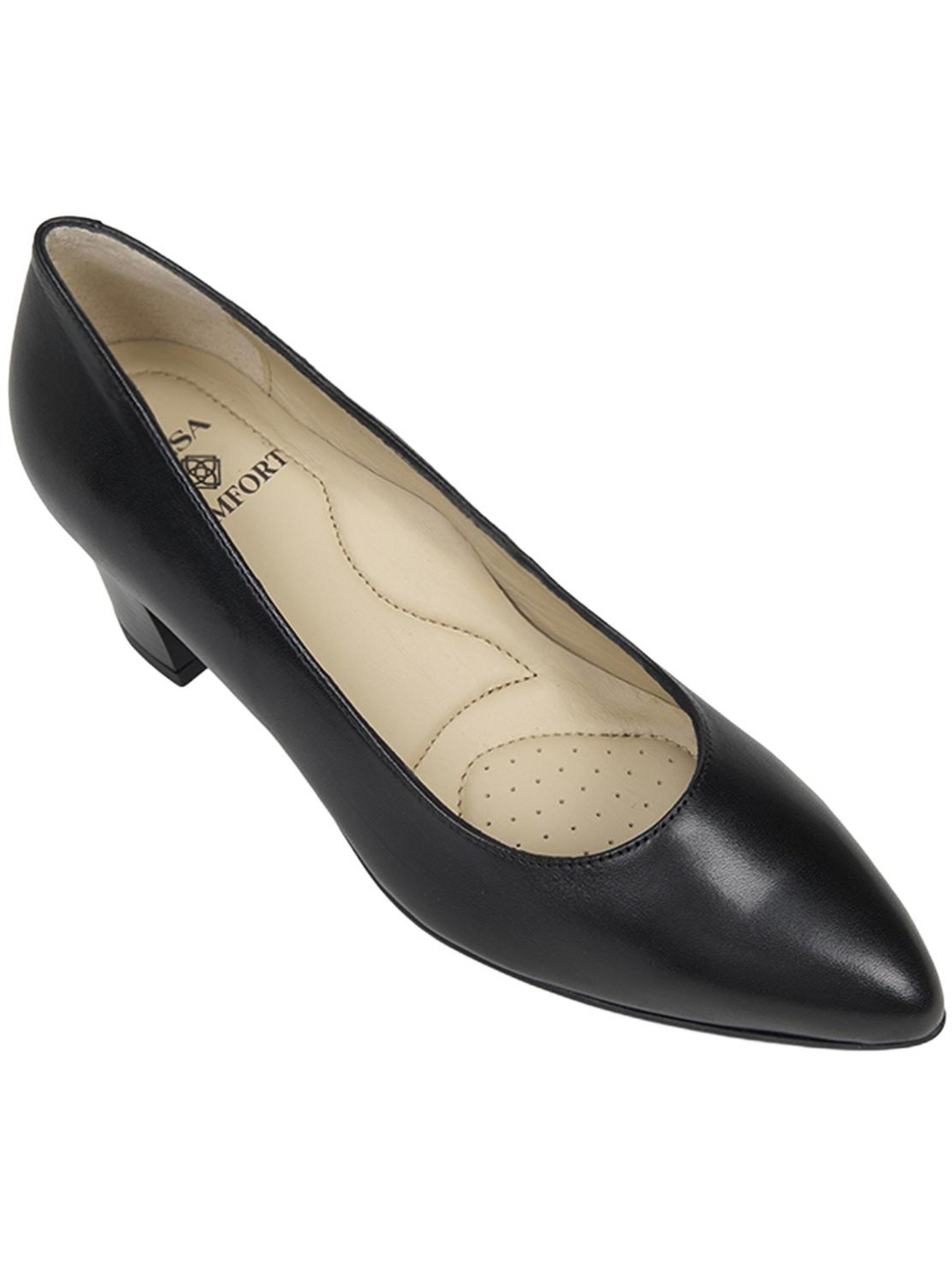 Desa Slingpumps‌ in Schwarz: Vorderseite