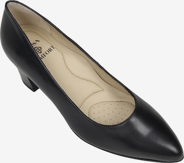 Desa Slingpumps in Schwarz: Vorderseite