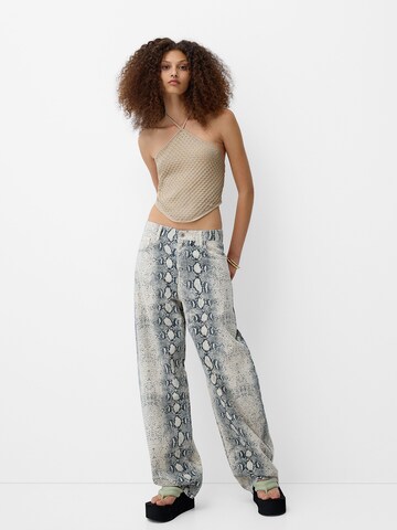 Bershka Sticktop i beige