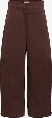 Pantaloni 'OBJShana' di OBJECT in marrone: frontale