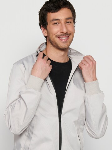 KOROSHI Between-season jacket in Grey