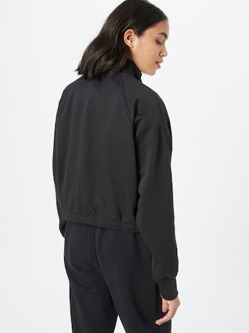 ADIDAS SPORTSWEAR Athletic Sweatshirt 'Hyperglam Fleece' in Black