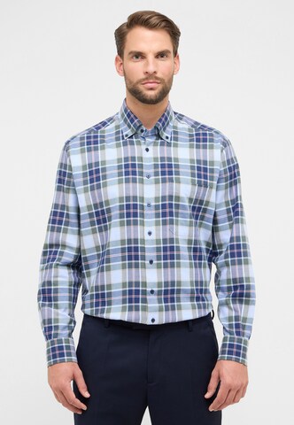 ETERNA Comfort fit Business shirt in Blue: front