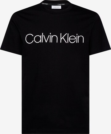 Calvin Klein Big & Tall Regular Fit Shirt in Schwarz: predná strana