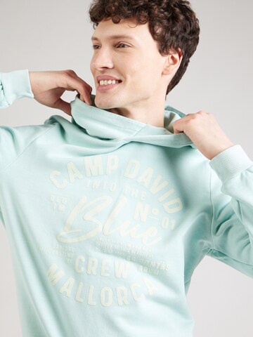 CAMP DAVID Sweatshirt in Grün