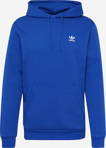 ADIDAS ORIGINALS Sweatshirt 'Trefoil Essentials' in Blau: predná strana