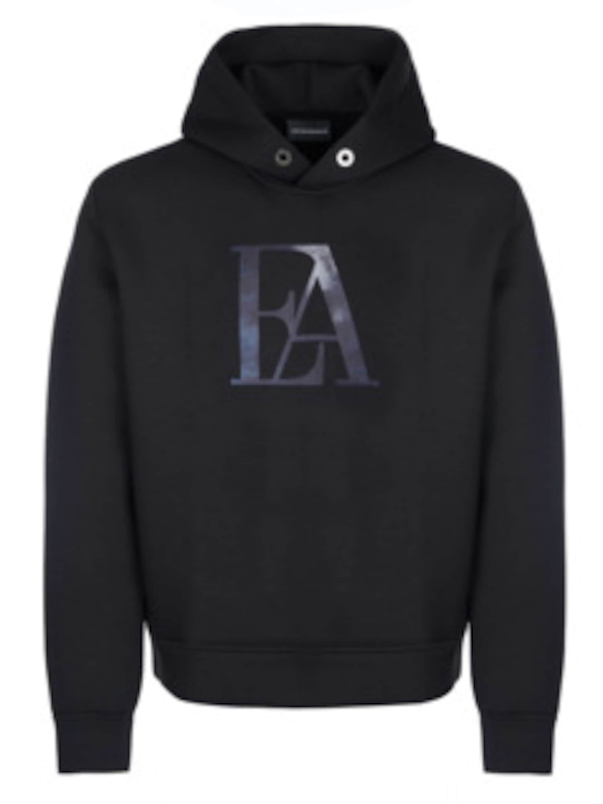 Emporio Armani Sweater in Black: front