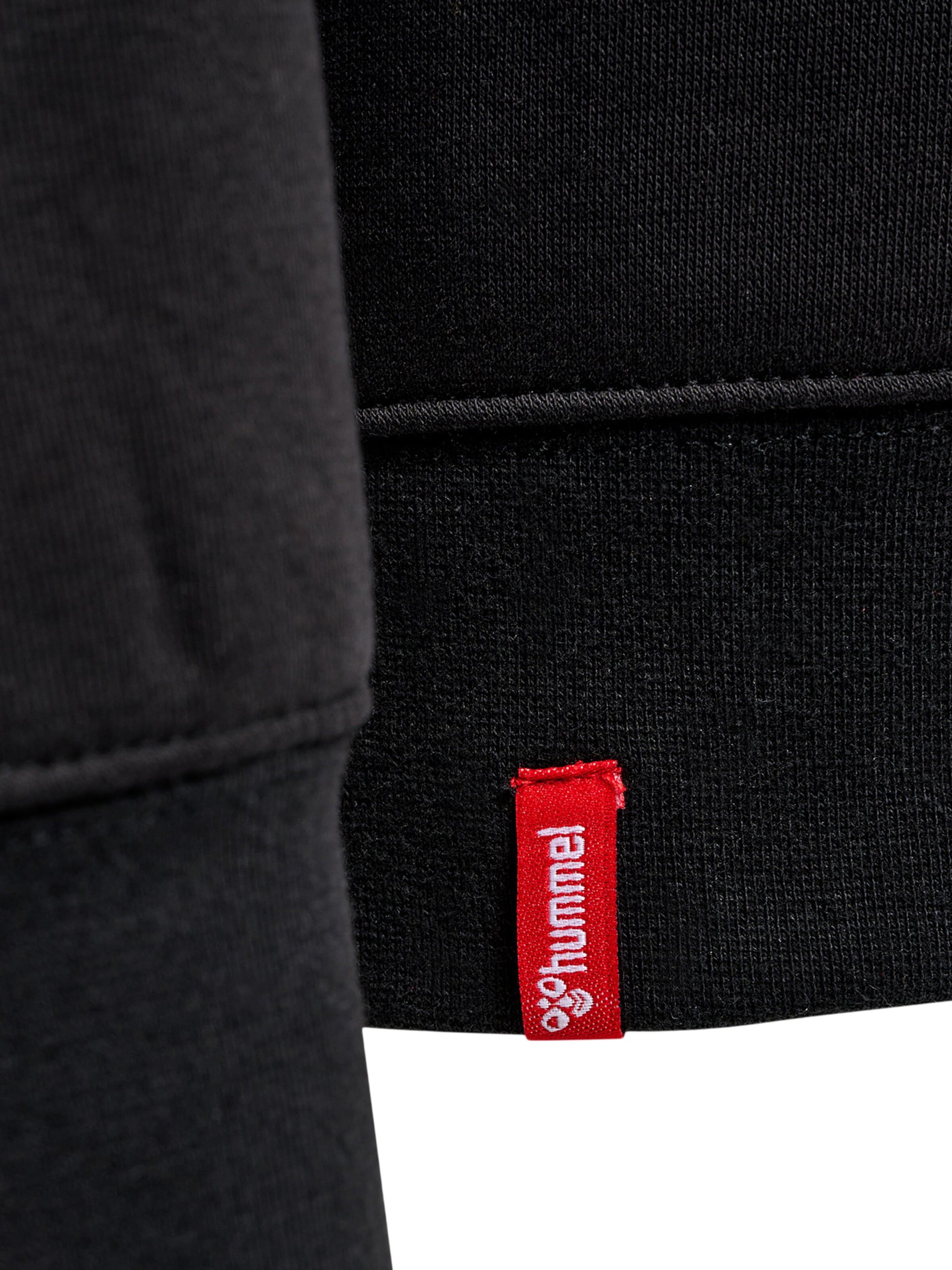 Hummel Sweatshirt 'Red' in Black