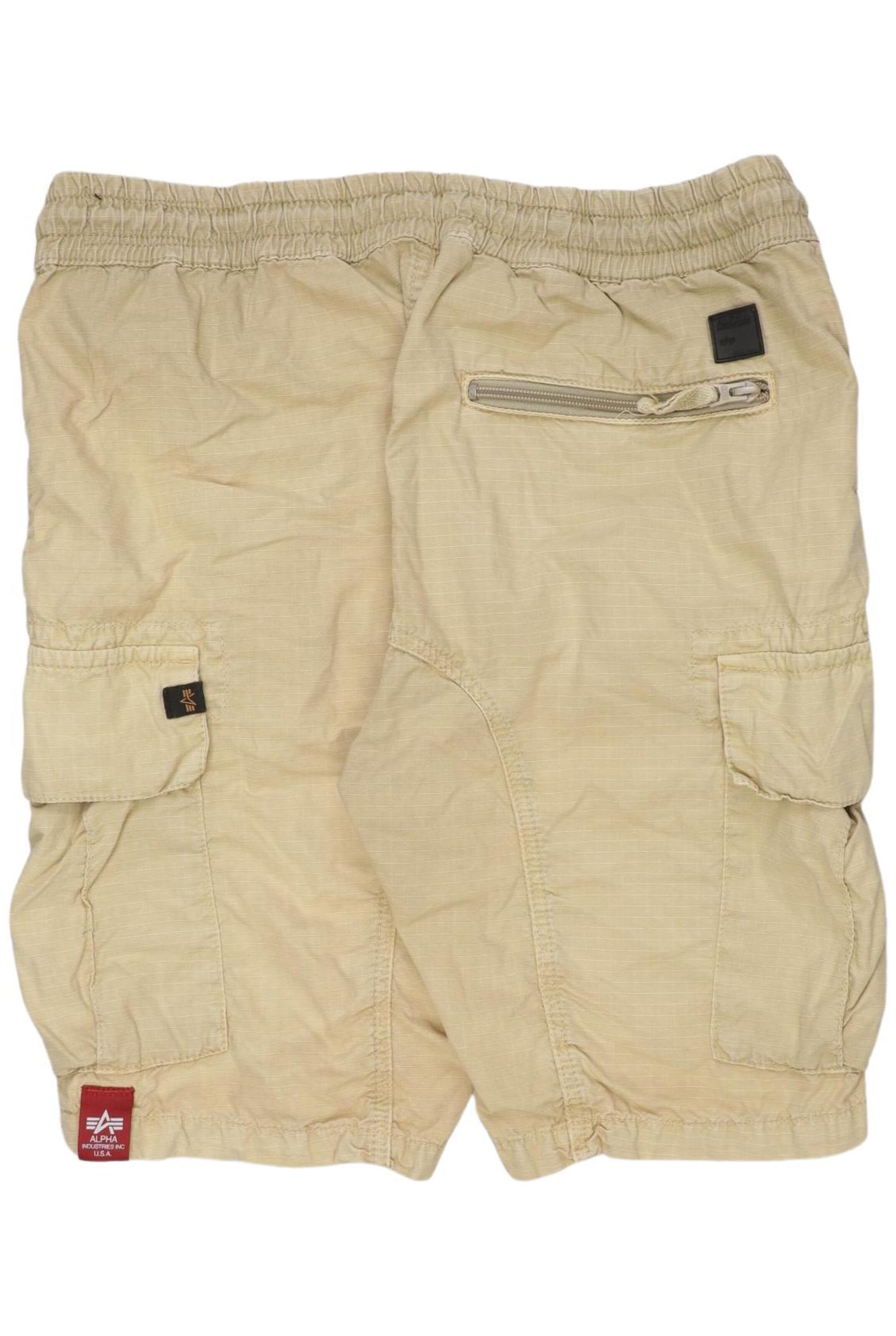 ALPHA INDUSTRIES Shorts in 31-32 in Beige