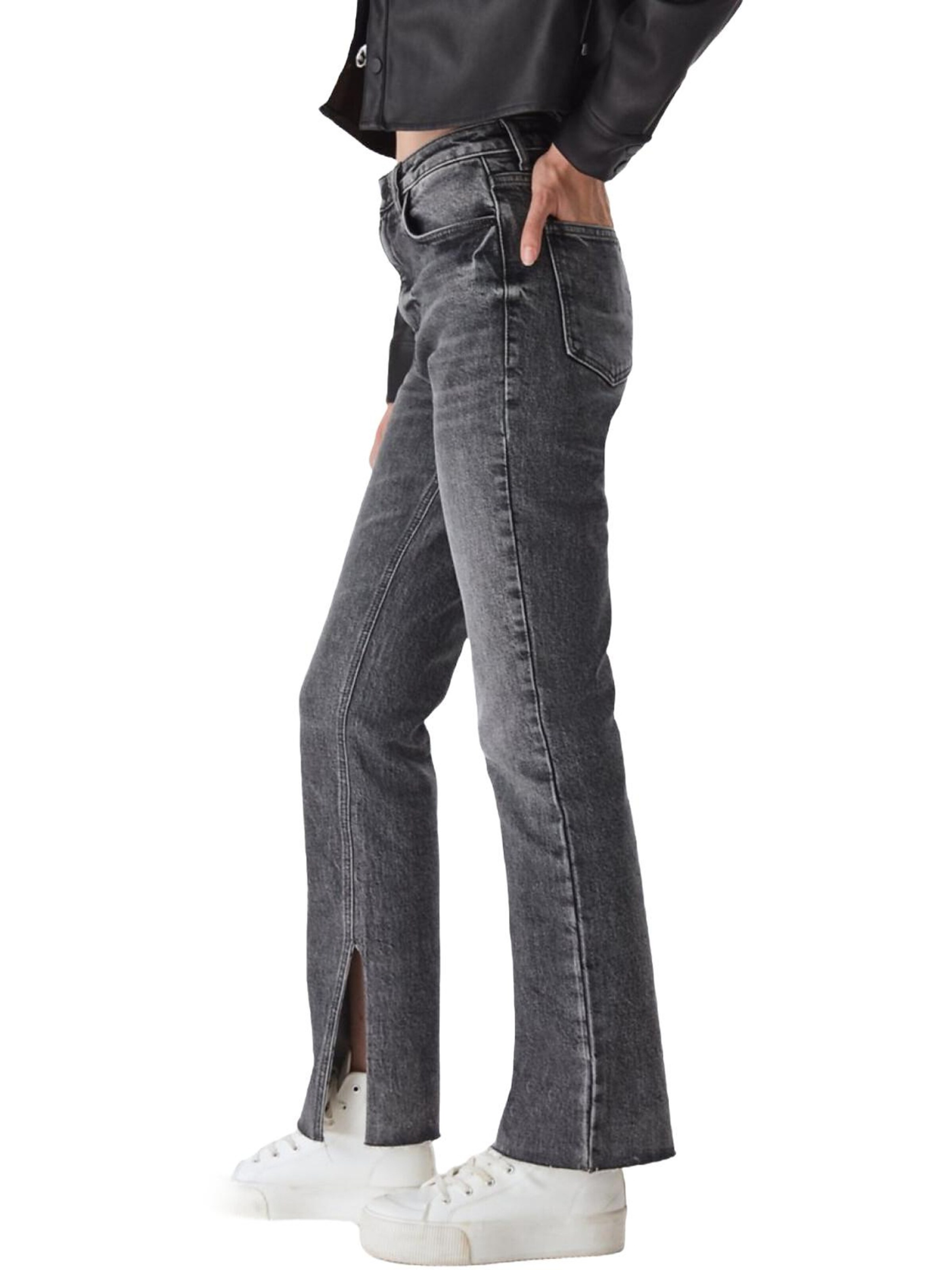 LTB Jeans - regular Vaquero 'LTB Jeans Damen Betiana High Waist Straight Leg Jeanshose' en gris