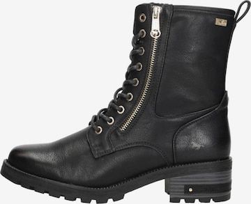 Chaussure à lacets 'Veterschoenen Hoog' MUSTANG en noir : devant