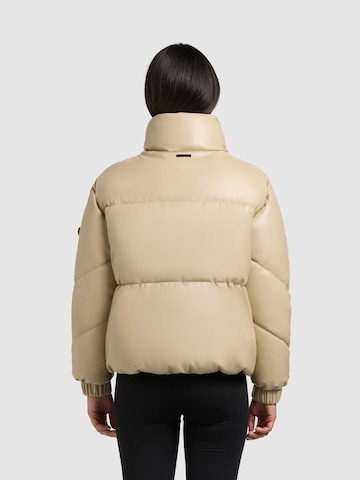 khujo Winter Jacket 'Khalia' in Beige
