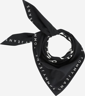 Tommy Jeans Scarf in Black: front