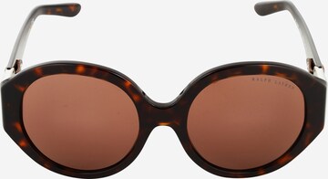 Ochelari de soare '0RL8188Q' de la Ralph Lauren pe maro