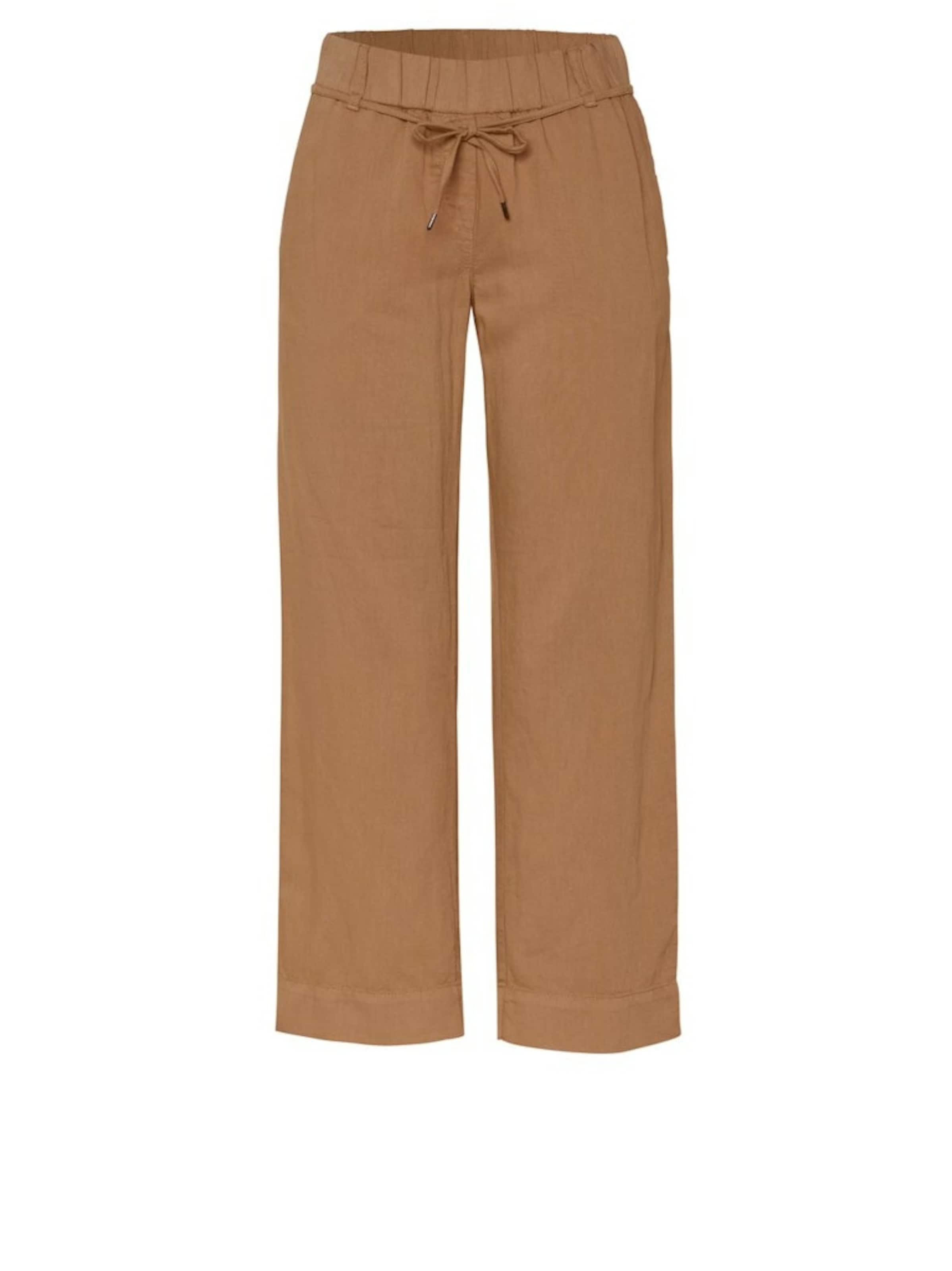 TONI Regular Trousers in Brown: front