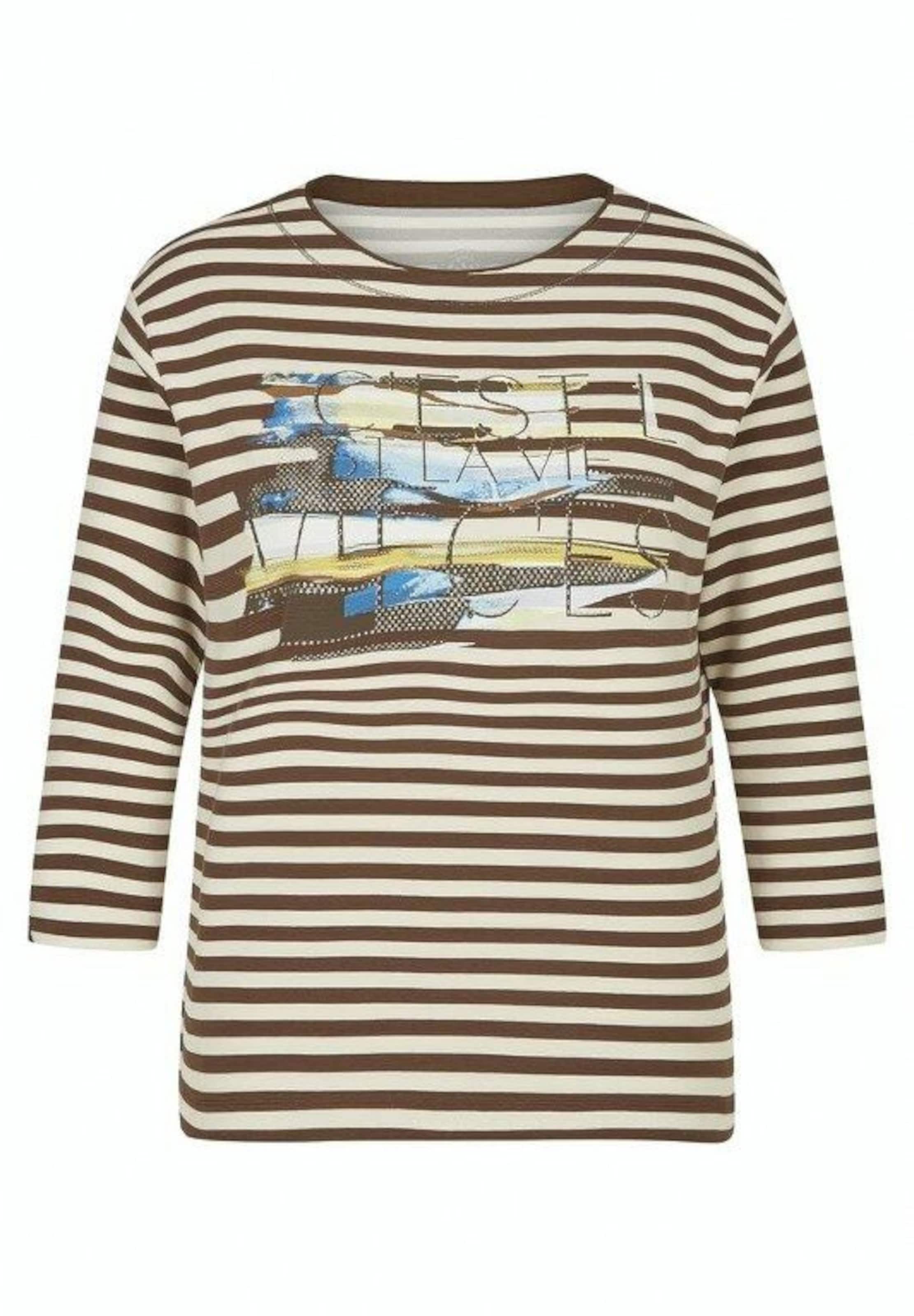 Rabe Shirt in Braun: Vorderseite