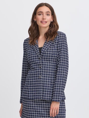 ICHI Blazer 'IHKATE' in Schwarz: Vorderseite