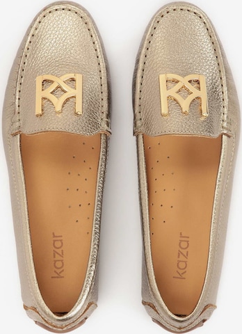 Kazar Moccasins in Gold