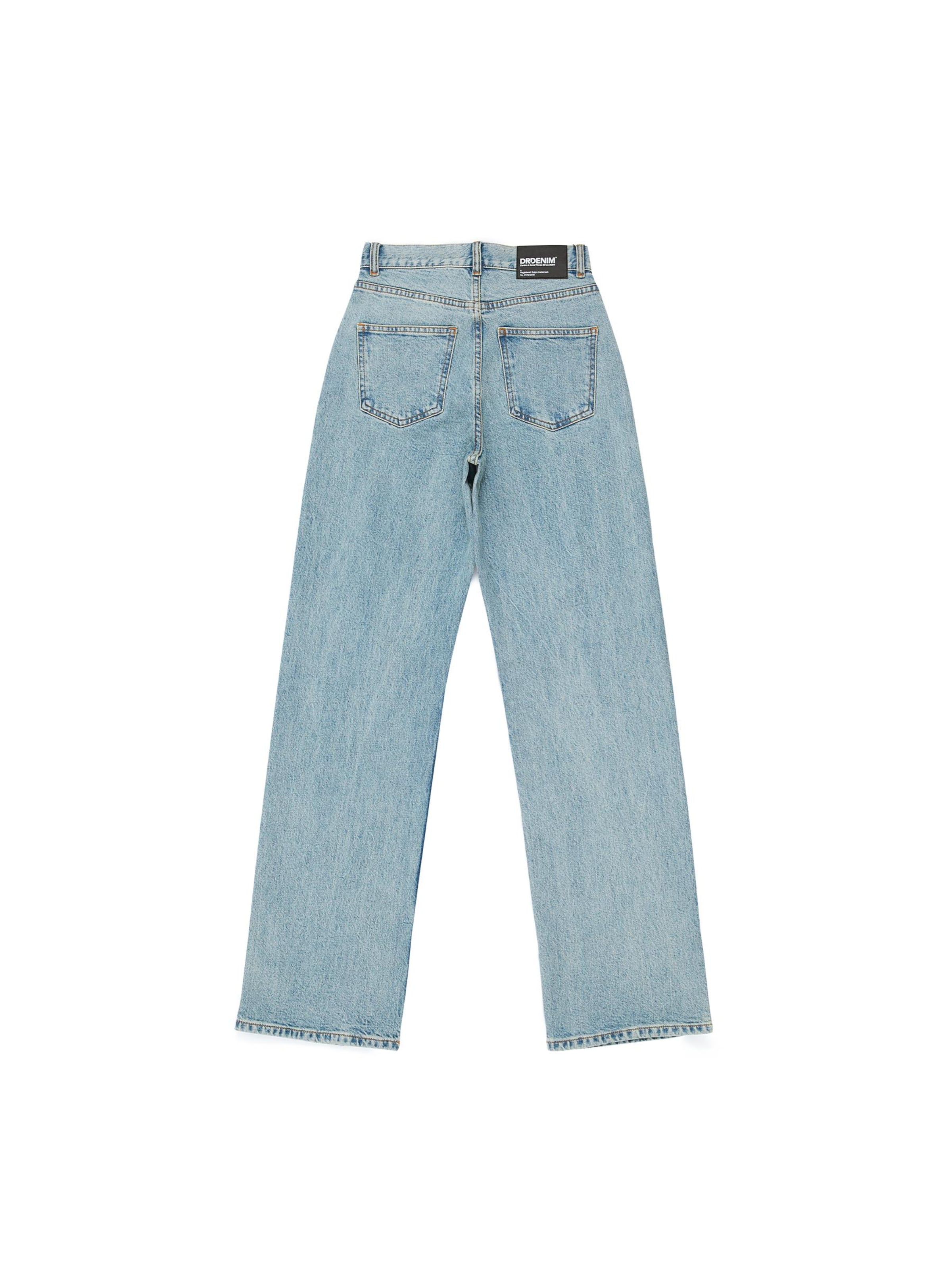 Dr. Denim Regular Jeans 'Echo High Straight - Jeans'‌ in Blau
