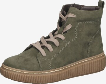 JANA High-Top Sneakers in Green: front