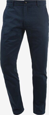 !Solid Chino 'Raul' in Blauw: voorkant