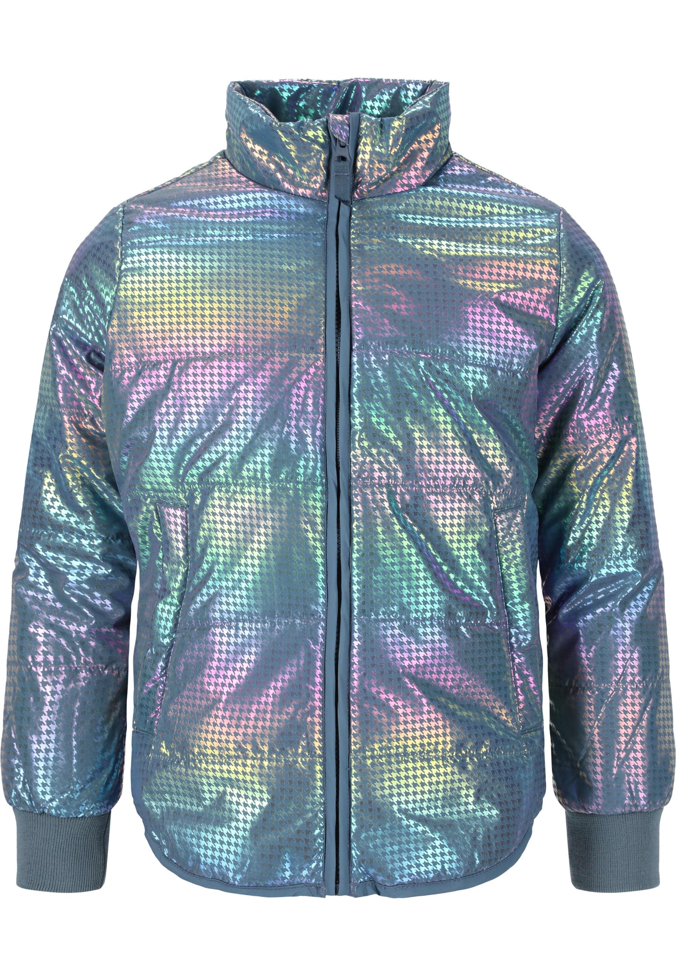 ZigZag Between-season jacket 'Tale' in Blue: front