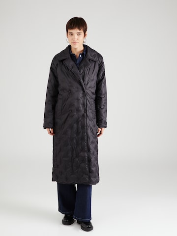 Freequent Ανοιξιάτικο και φθινοπωρινό παλτό 'DOBSY' σε μαύρο: μπροστά