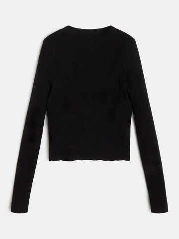 GUESS Knit Cardigan in Black
