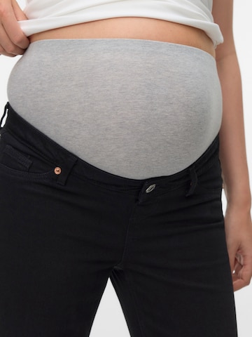 Vero Moda Maternity Wide leg Jeans 'VMMTessa' in Black