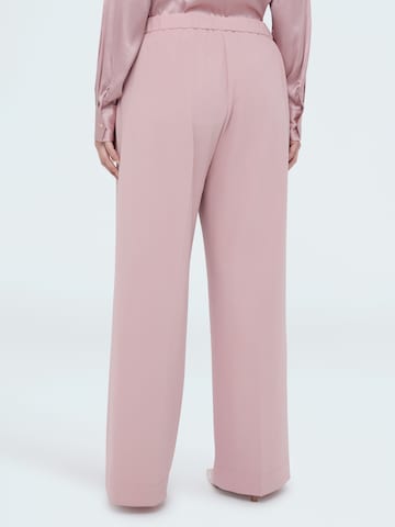 Fiorella Rubino - Pierna ancha Pantalón en rosa