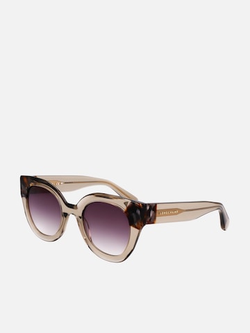 Longchamp - Gafas de sol en verde: frente