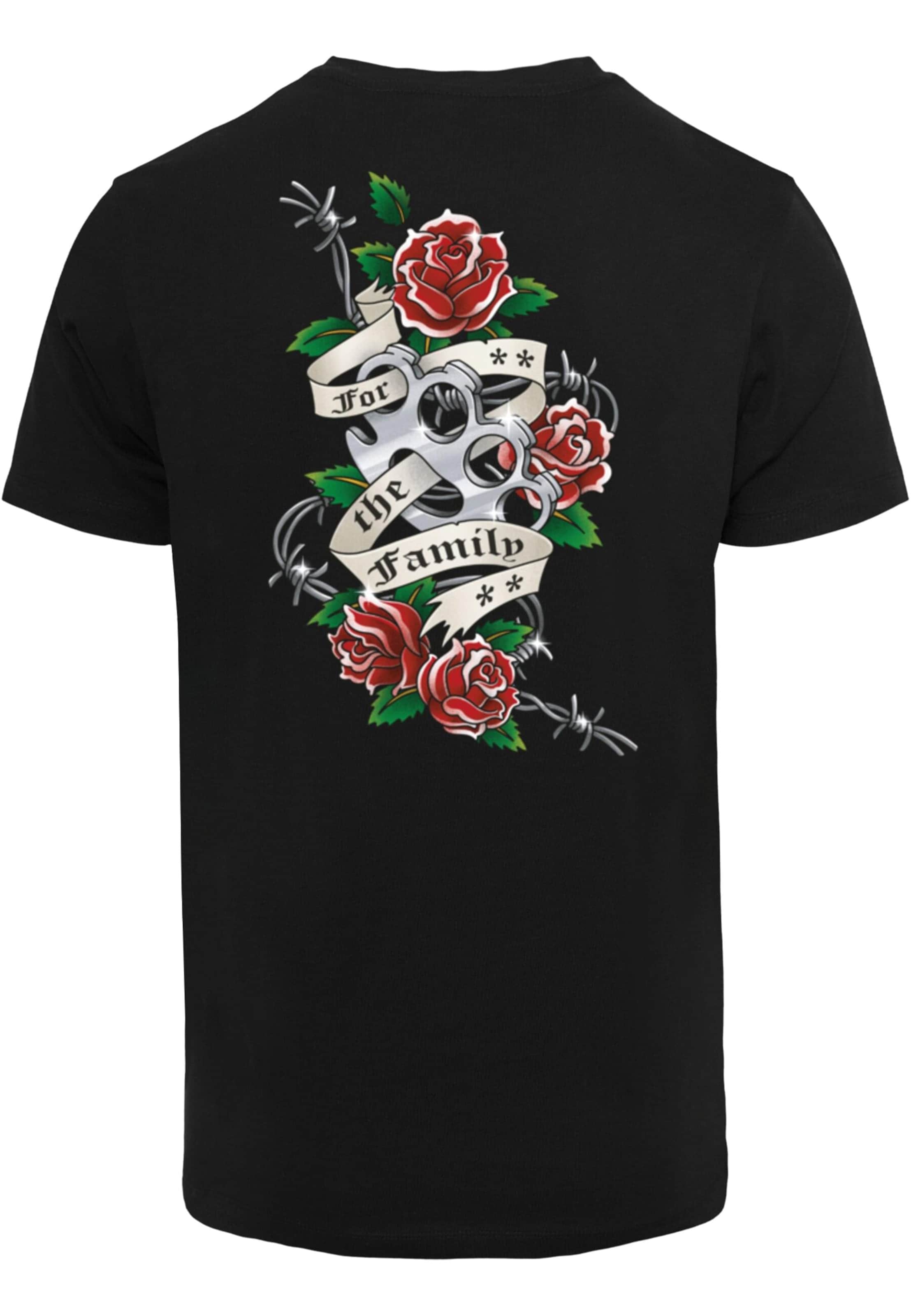 Mister Tee - Camisa 'For The Family  Tee' em preto
