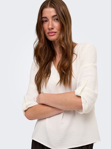 Chemisier 'ONLMette' ONLY en blanc