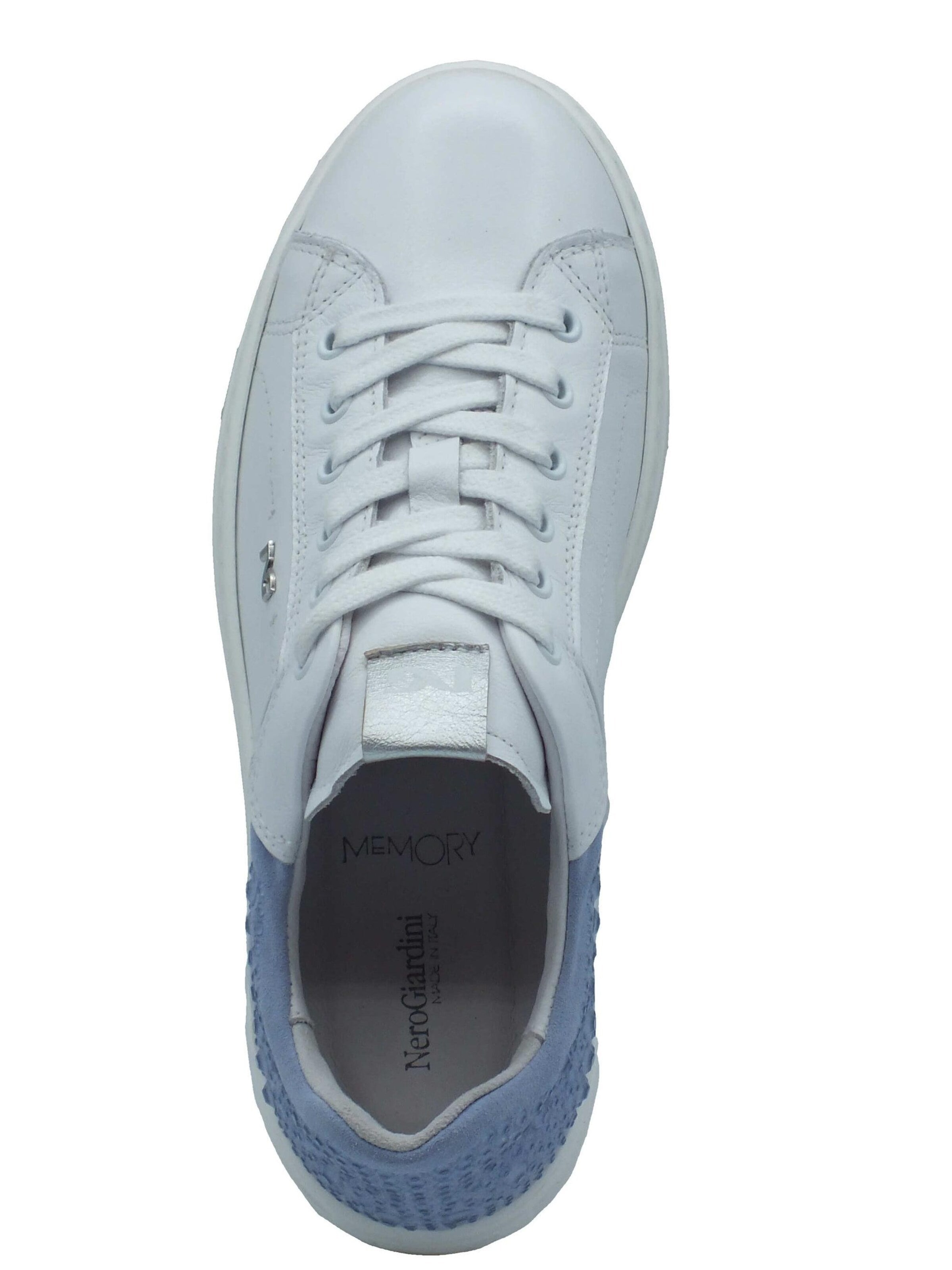 Nero Giardini Lace-Up Shoes in White