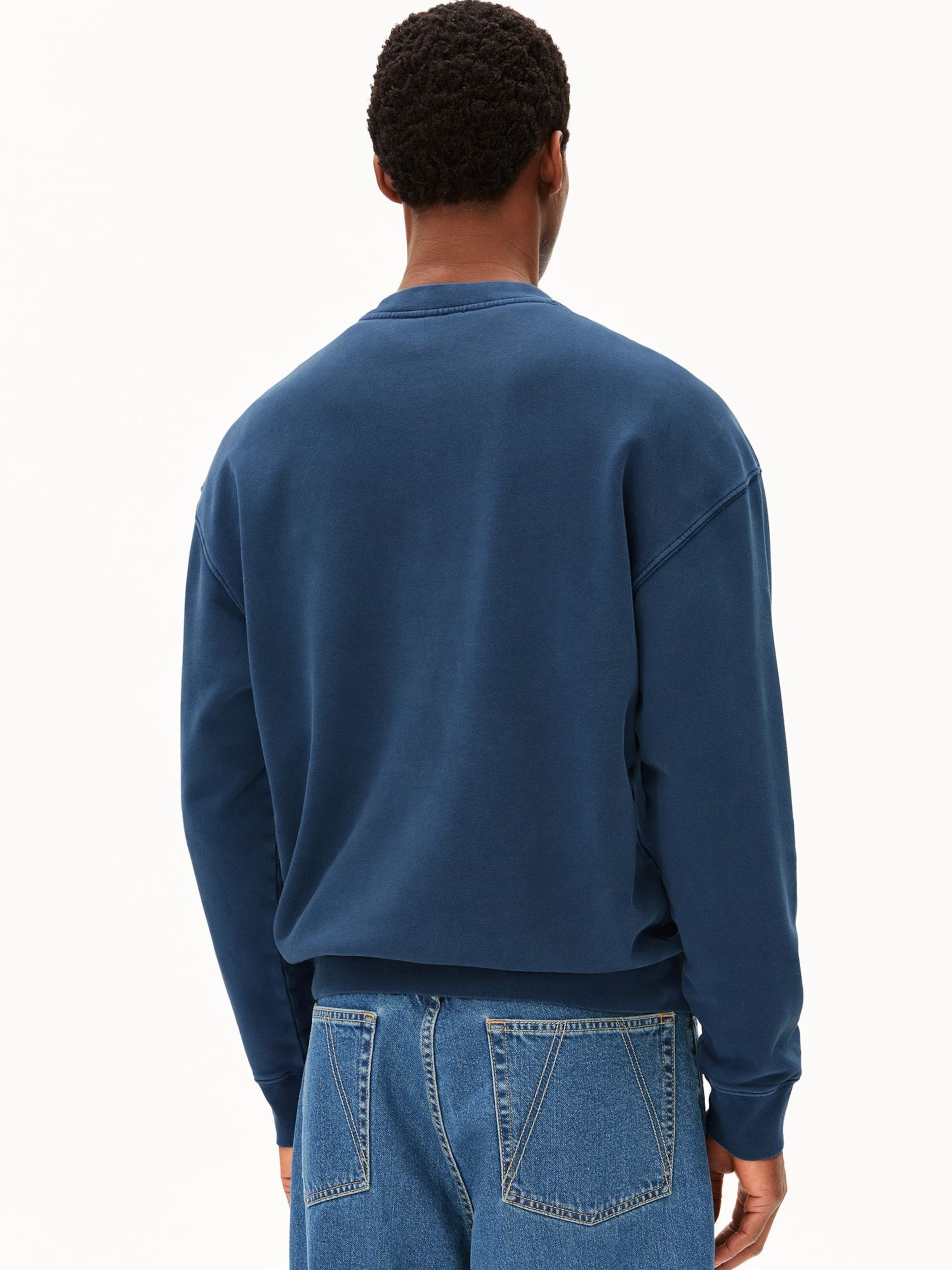 ARMEDANGELS Pullover ICONIC Å GMT DYE in Blau