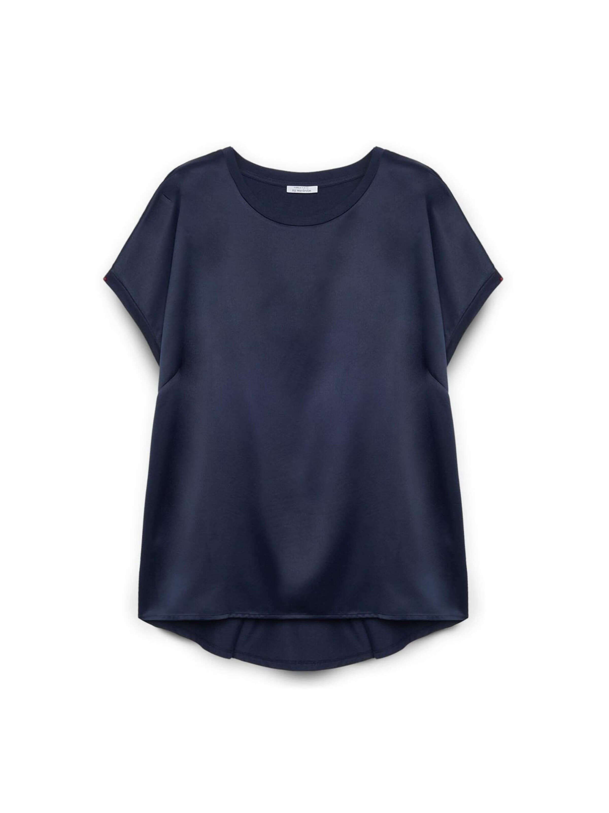 Fiorella Rubino - Blusa en azul: frente
